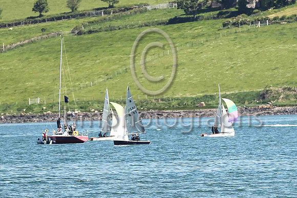 24th, Bronze, 13233, Fraser Menzies & Niamh Menzies, Donaghadee Sailing Club - 22, 23, 23, 23, (25), 22 - Total = 138, Nett = 113 - 23rd in race 4, race 1 of day 2