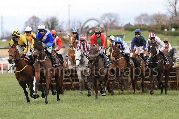 01st Roll Again and P Townend ( 12 , blue, pink sash ) Trainer - W P Mullins , Owner - Mrs Paul Shanahan  Mrs John Magnier